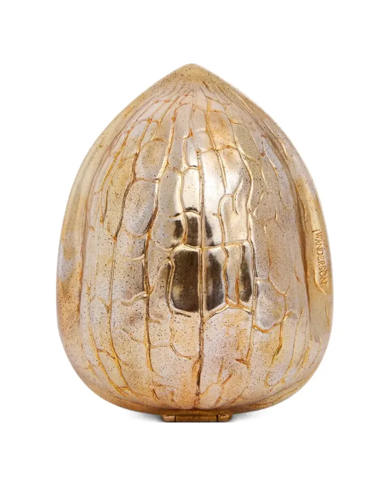 J.W.Anderson Clutch aus Walnuss-Shell - Gold Gold
