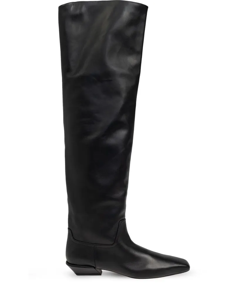 Paris Texas Bettina Stiefel - Schwarz Schwarz