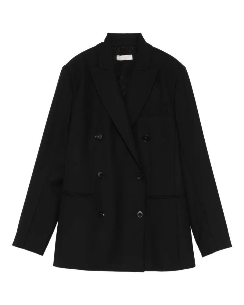 Antonelli Firenze double-breasted jacket - Schwarz Schwarz
