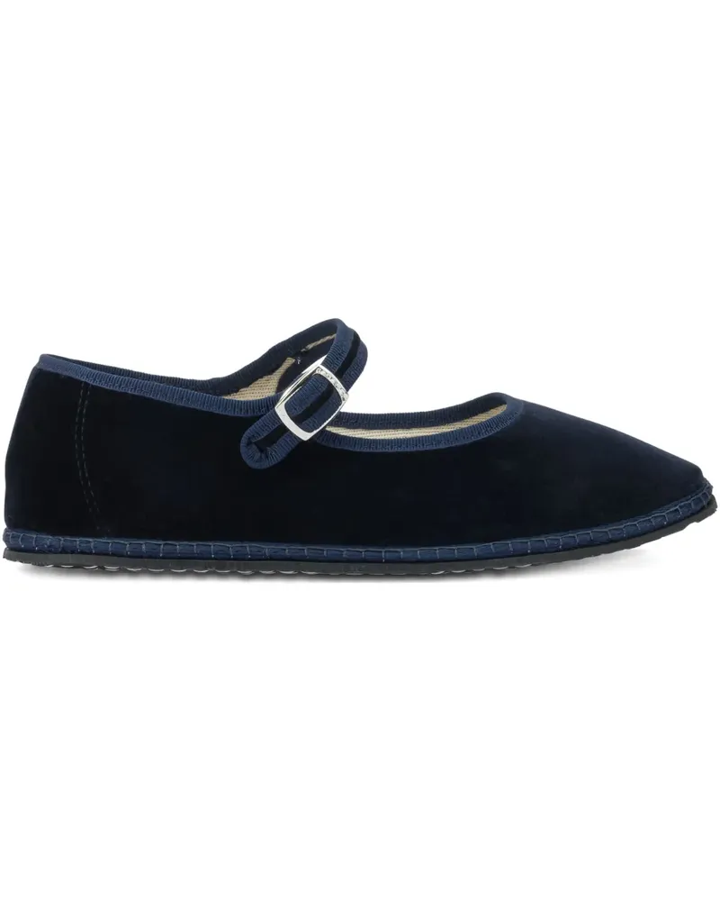 VIBI VENEZIA Mary Janes mit Schnallenriemen - Blau Blau