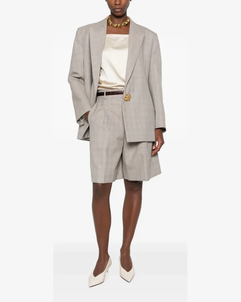 Joseph Gaia Bluse aus Seidensatin - Nude Nude
