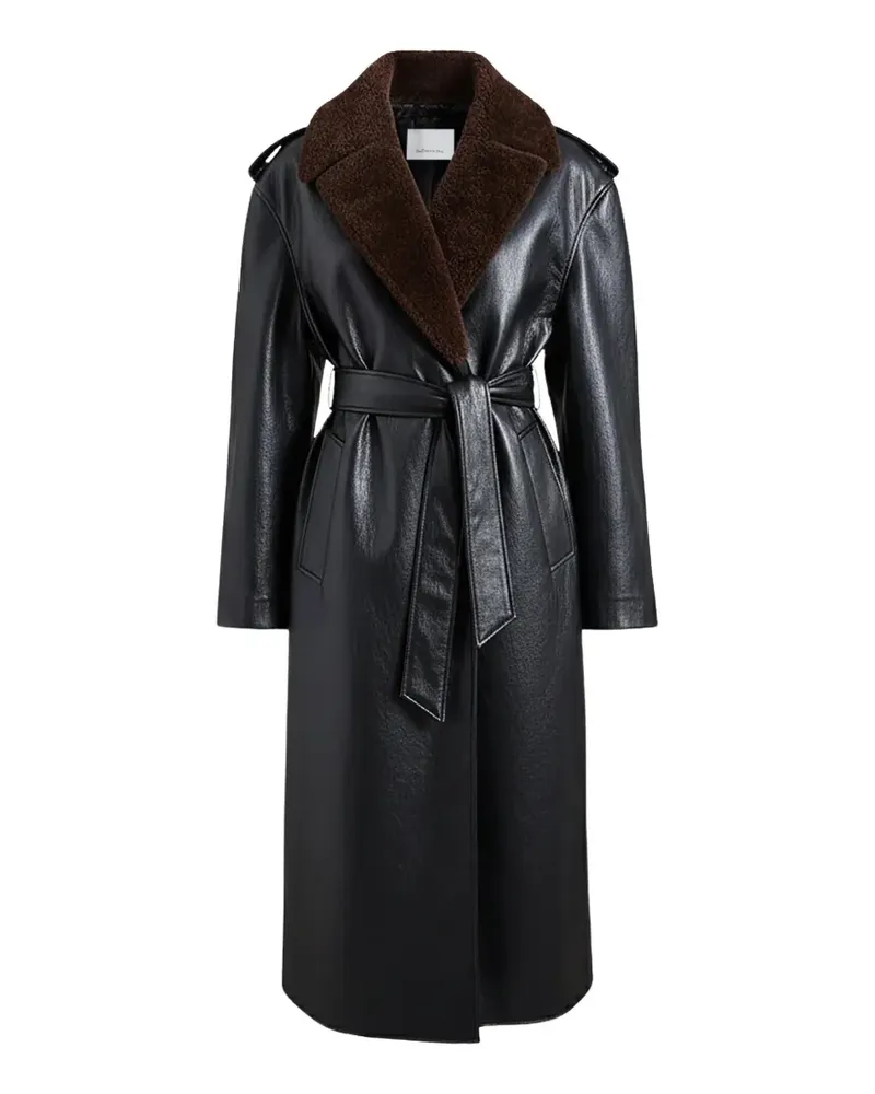 FRANKIE Shop Edra trench coat - Schwarz Schwarz