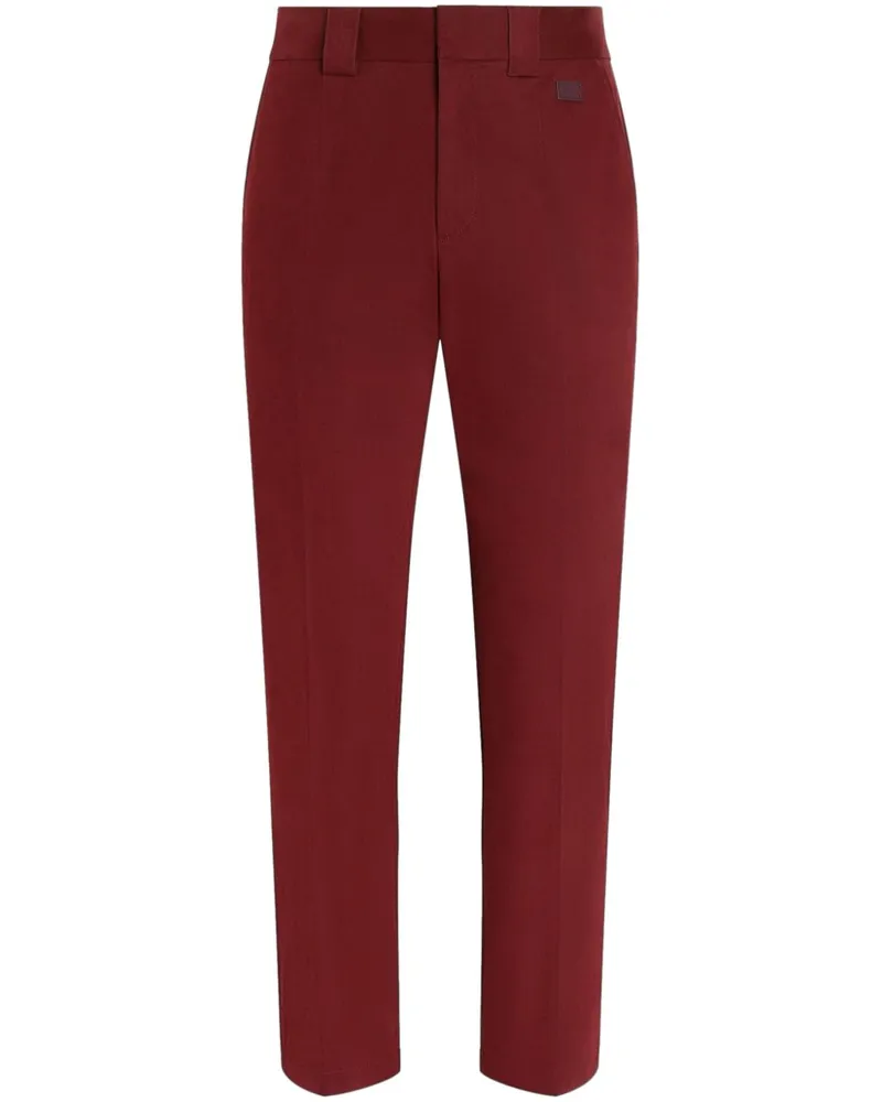 Dolce & Gabbana Hose mit schmalem Schnitt - Rot Rot
