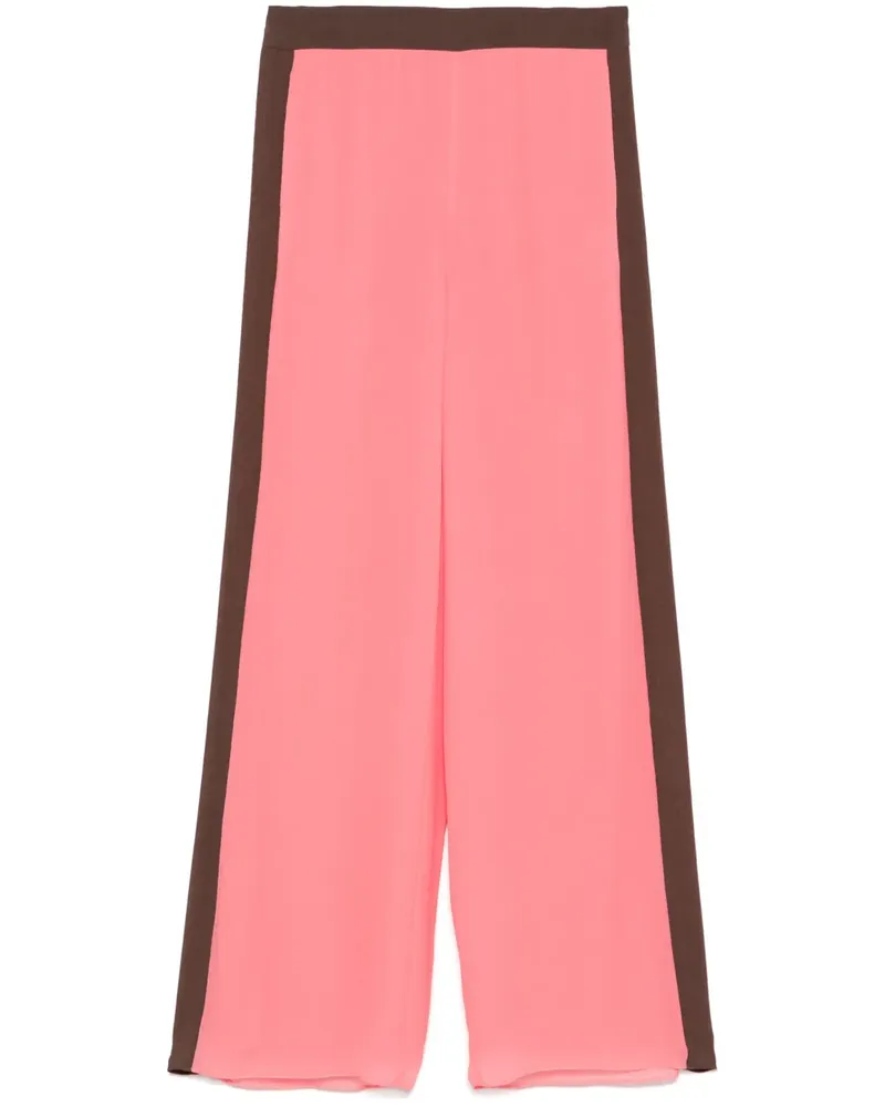 Patrizia Pepe Zweifarbige Hose - Rosa Rosa
