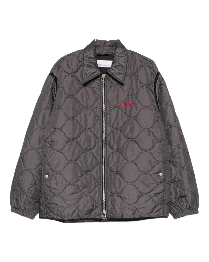 OAMC quilted jacket - Schwarz Schwarz