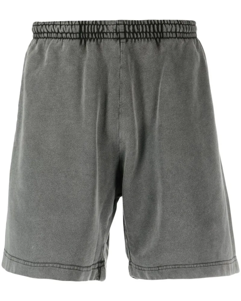 Acne Studios Ausgeblichene Shorts - Schwarz Schwarz