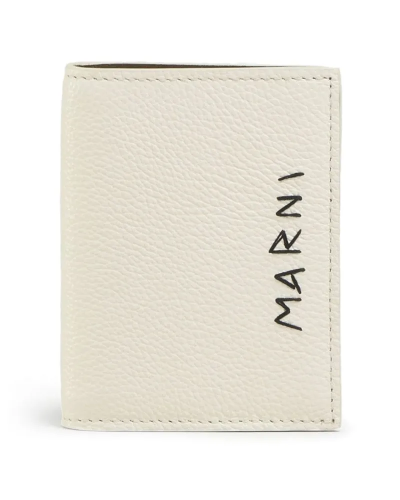 Marni Portemonnaie mit Klappe - Nude Nude