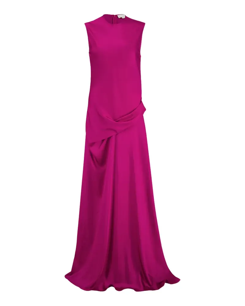 Stella McCartney Drapiertes Abendkleid - Rosa Rosa