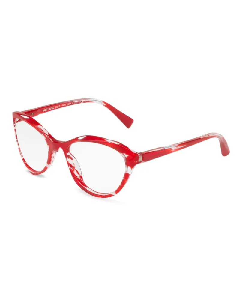 Alain Mikli Cat-Eye-Brille - Rot Rot