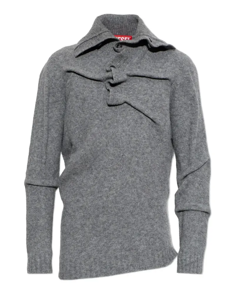 Diesel K-Andrew Rollkragenpullover - Grau Grau