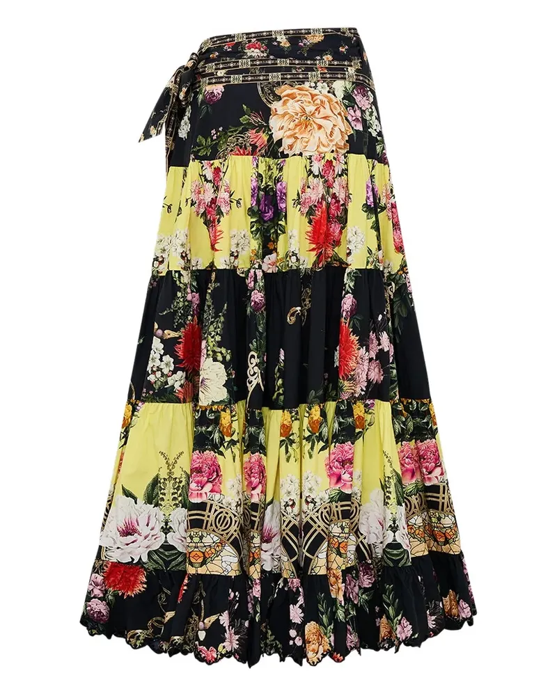Camilla Adorned in Alexandria Tellerrock - Schwarz Schwarz