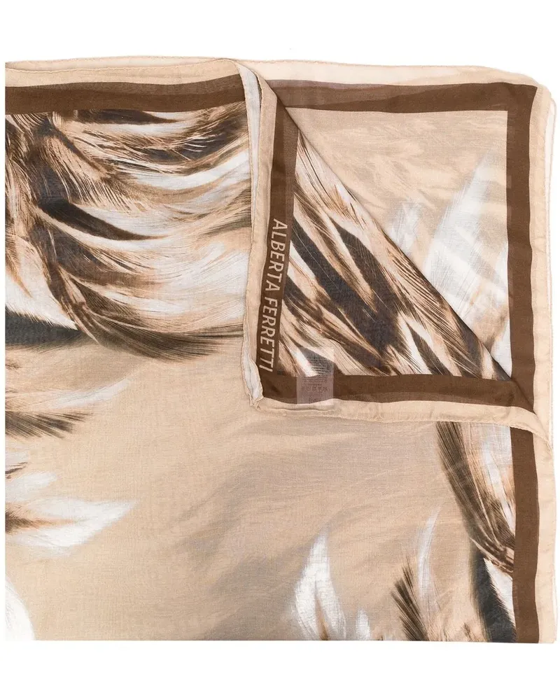 Alberta Ferretti Andromeda Schal - Nude Nude