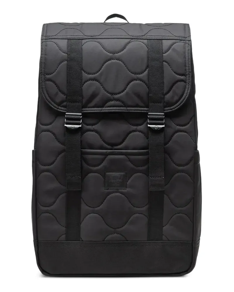 Herschel Supply Co. 23L Herschel Retreat™ quilted strap backpack - Schwarz Schwarz