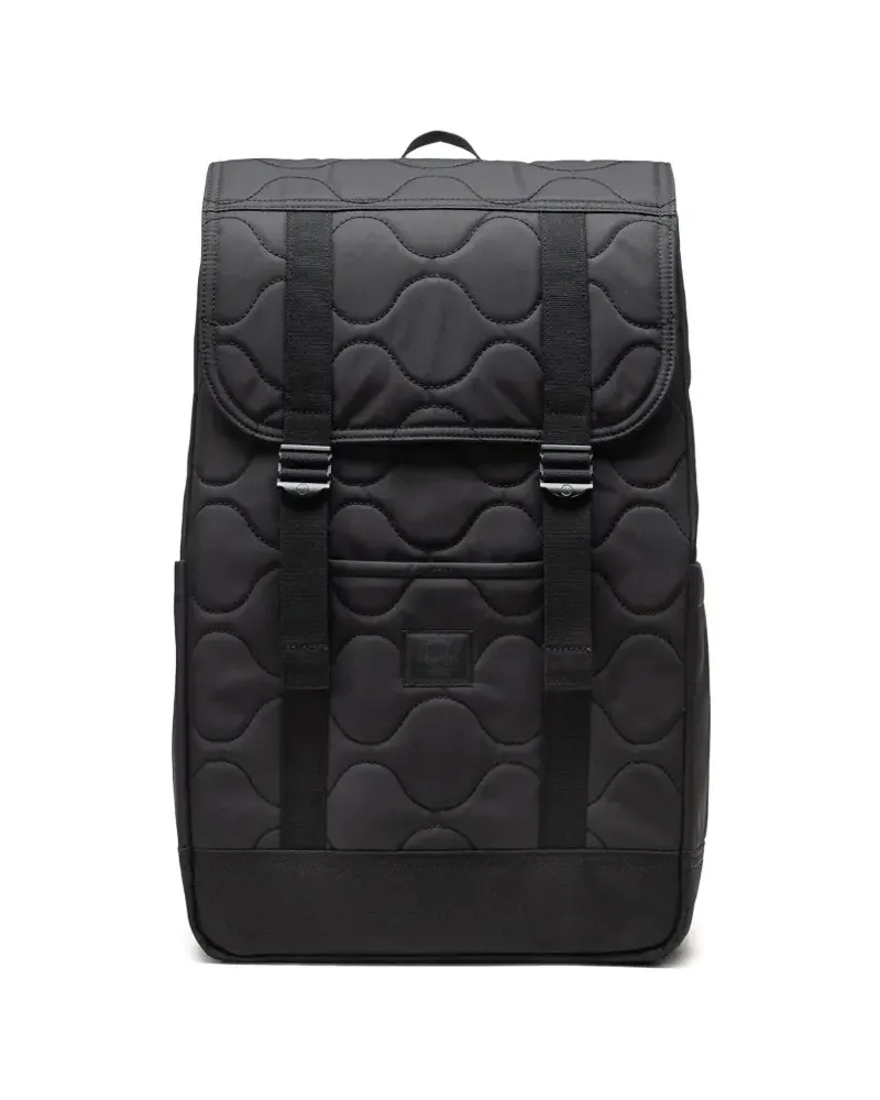 Herschel Supply Co. 23L Herschel Retreat™ quilted strap backpack - Schwarz Schwarz
