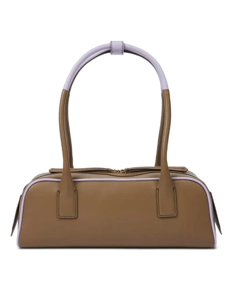 Paul Smith Schultertasche aus Leder - Braun Braun