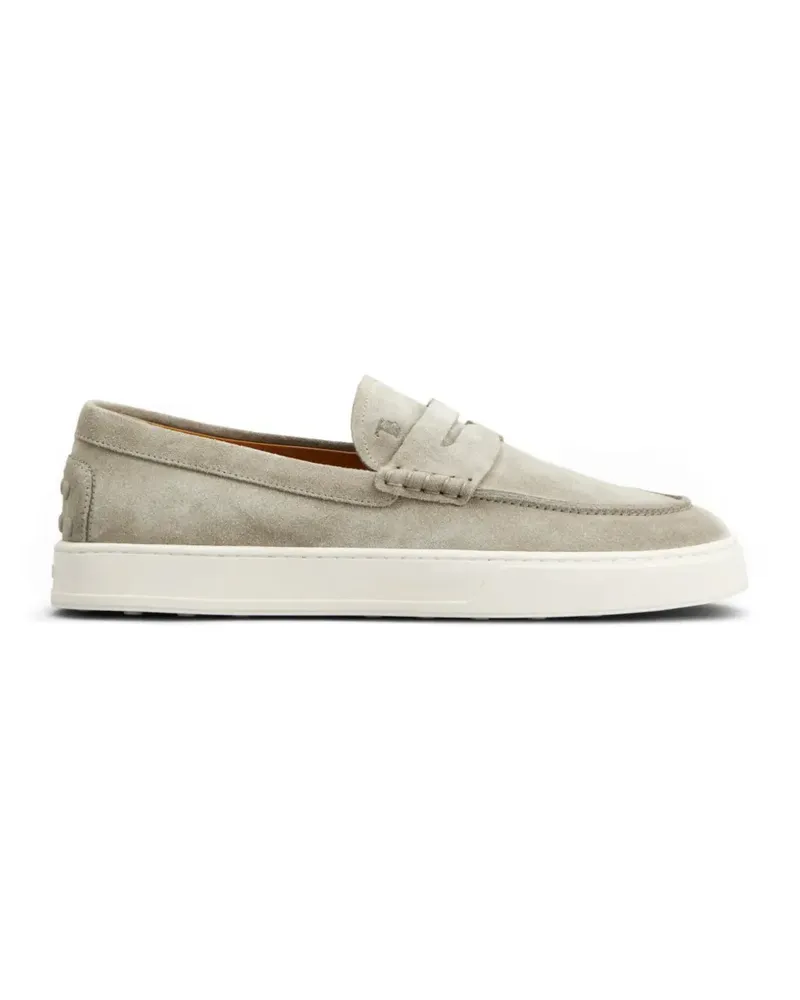 TOD'S Loafer aus Wildleder - Nude Nude