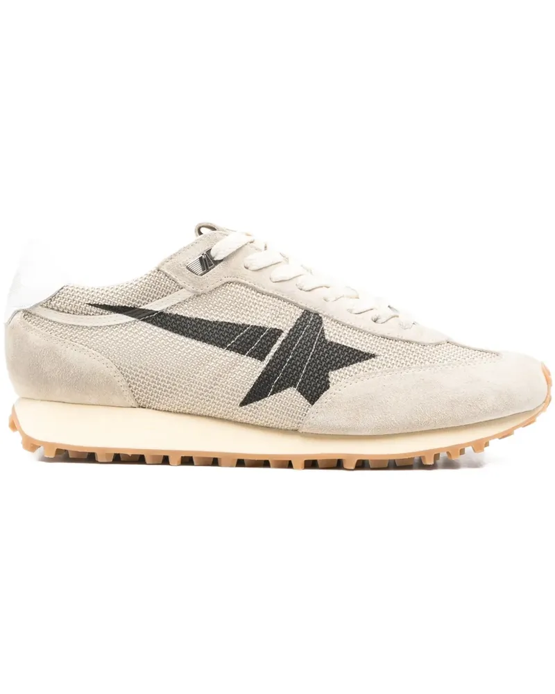 Golden Goose Sneakers mit Sternmotiv - Nude Nude