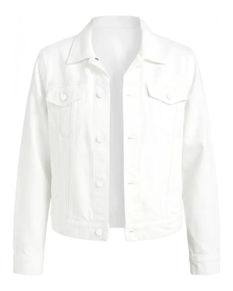 Mother The Bruiser denim jacket - Weiß Weiß
