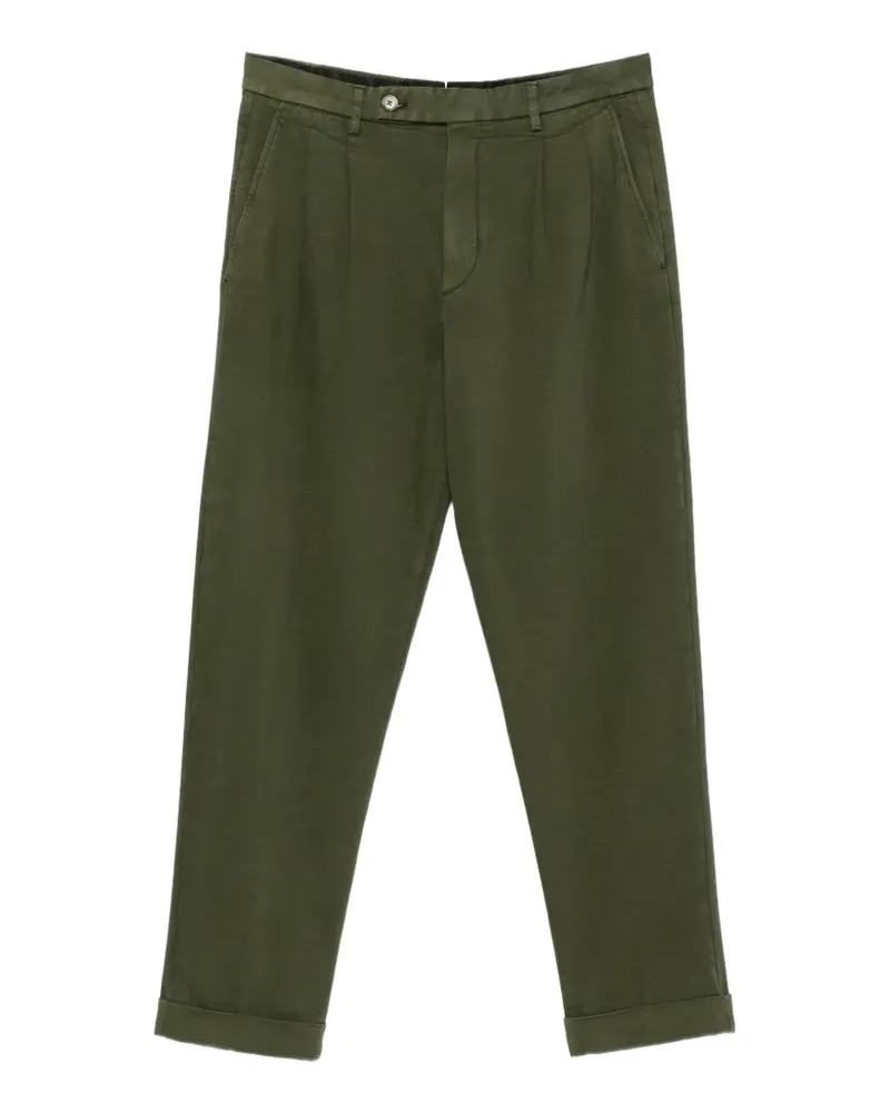 GTA Dante cotton-twill trousers - Grün Grün