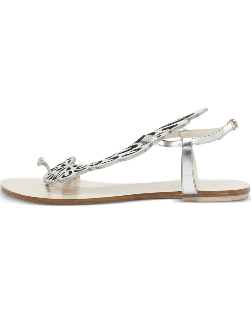 Sophia Webster Madame Butterfly Sandalen - Silber Silber