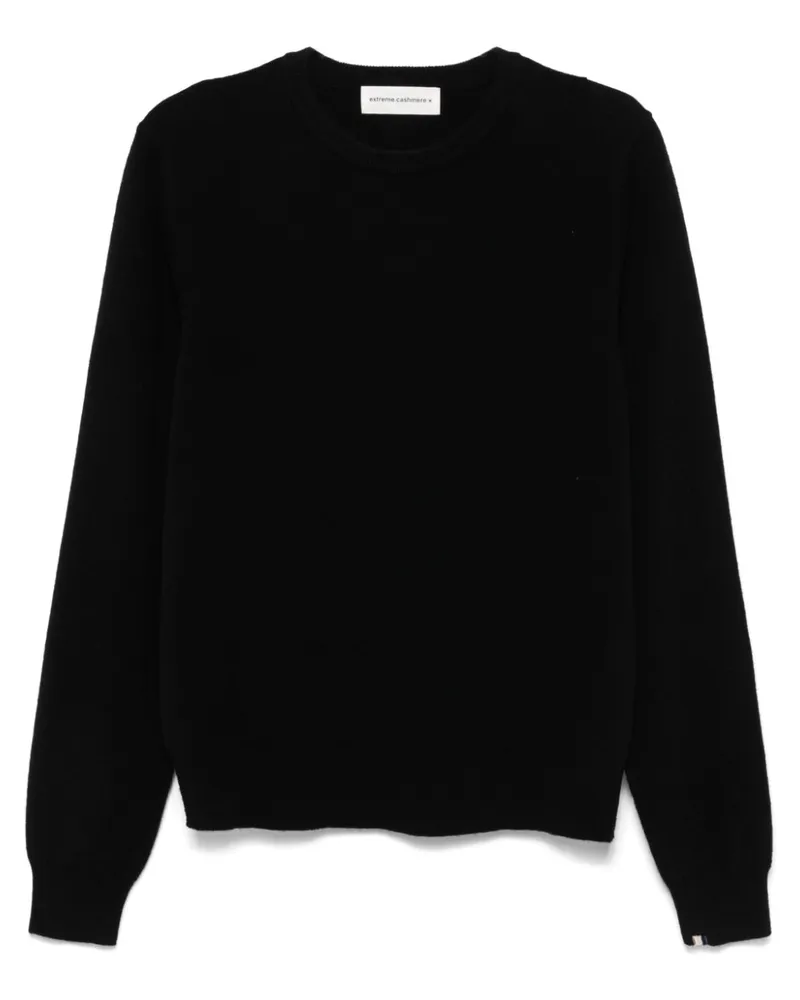 extreme cashmere Nº356 Pullover - Schwarz Schwarz