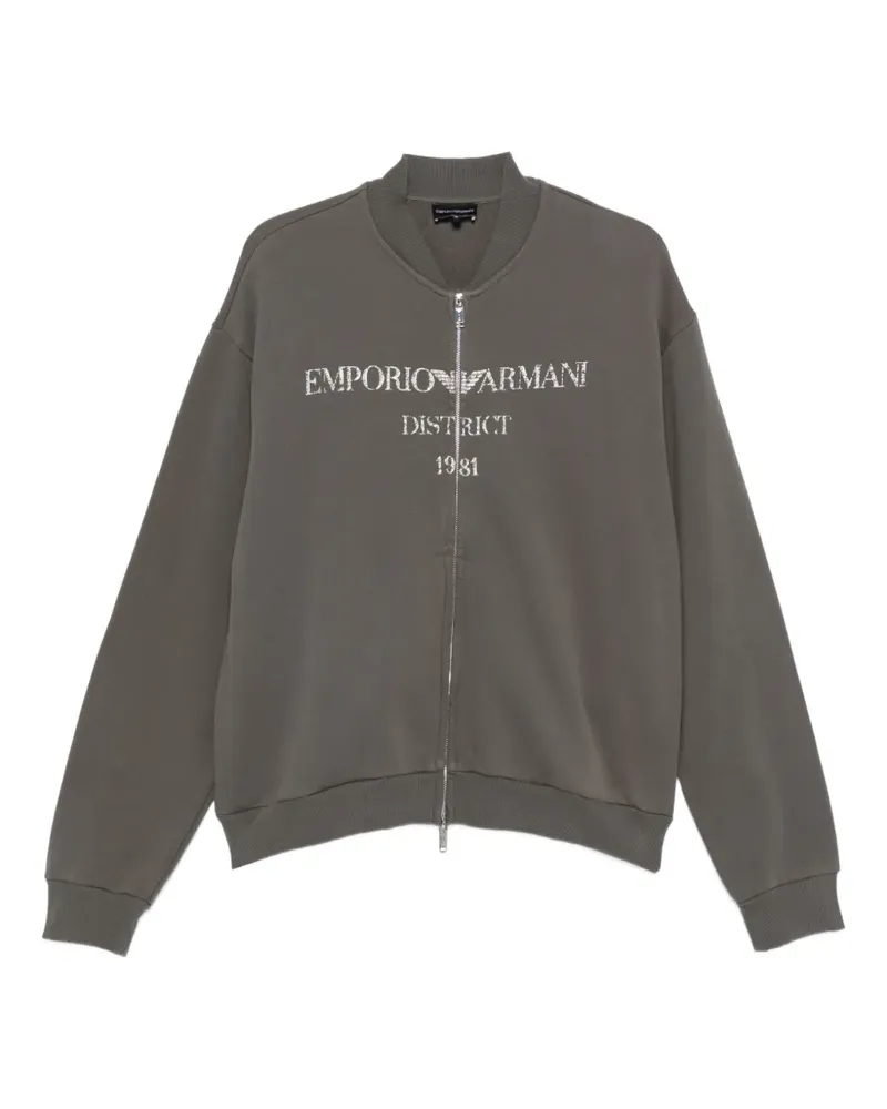 Emporio Armani Sweatshirt mit Reißverschluss - Grau Grau