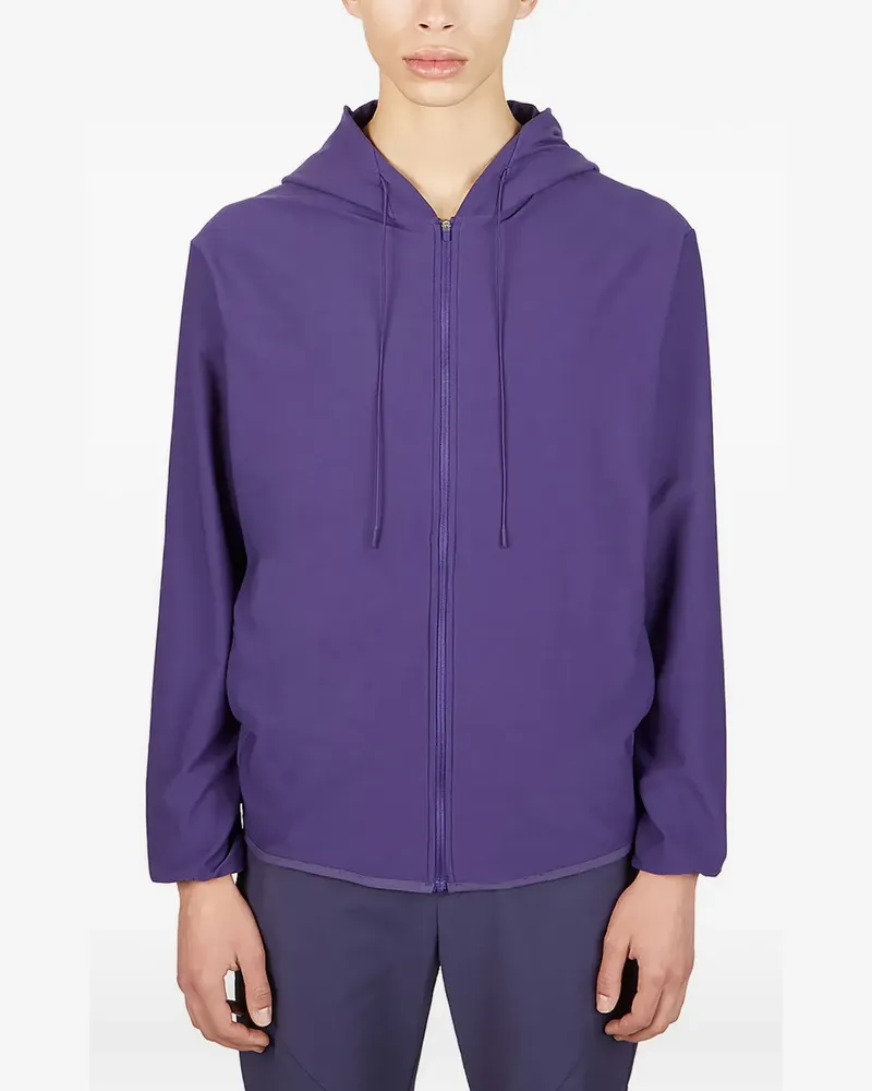 Post Archive Faction Kapuzenjacke mit Reißverschluss - Violett Violett
