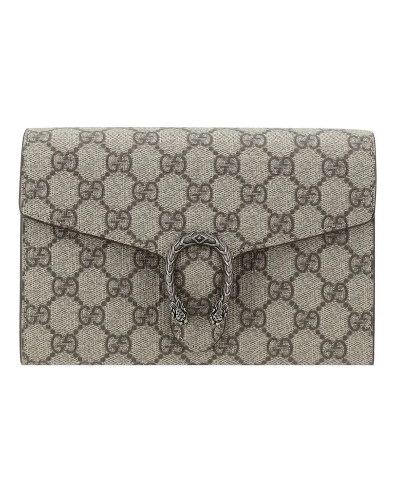 Gucci Dionysus GG Supreme Schultertasche - Nude Nude