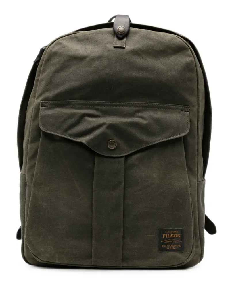Filson Rucksack mit Logo-Patch - Grün Grün