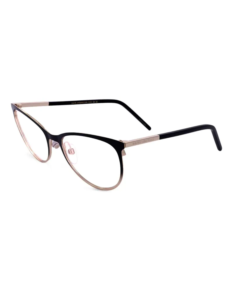 Marc Jacobs Brille mit Cat-Eye-Gestell - Schwarz Schwarz