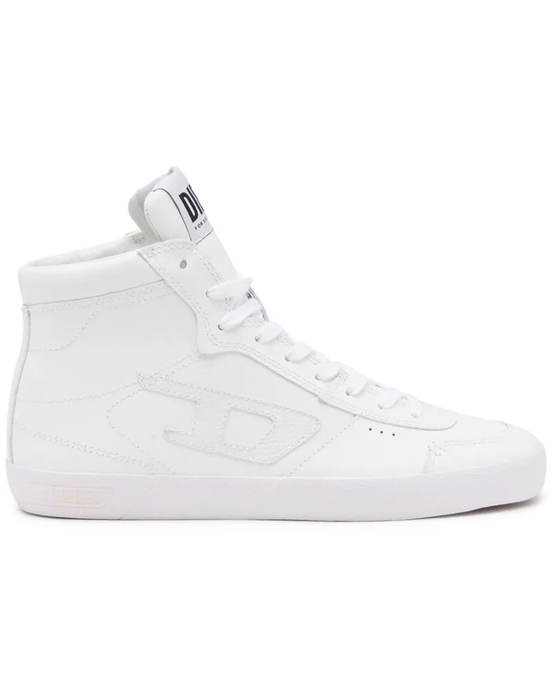 Diesel S-Leroji Sneakers mit Logo-Patch Weiß