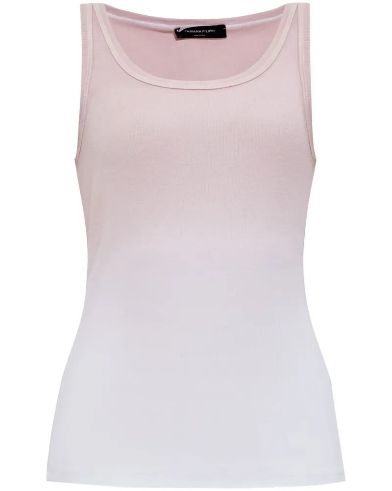 Fabiana Filippi Geripptes Tanktop - Rosa Rosa