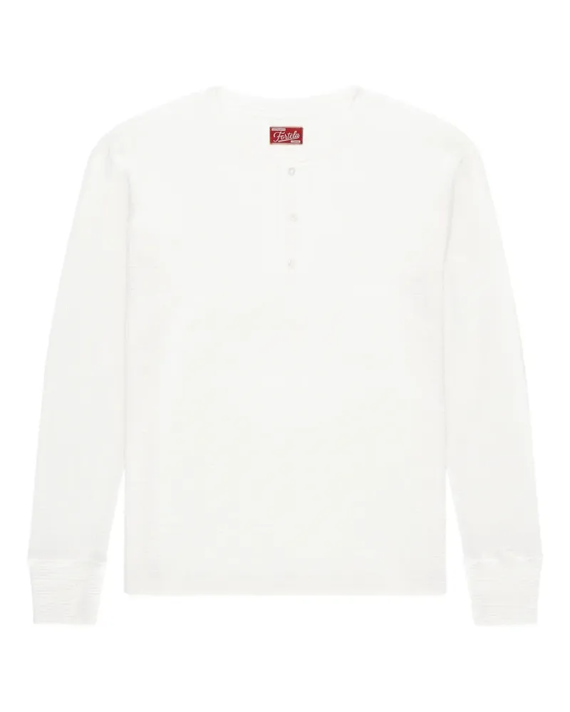 Fortela Amish cotton T-shirt - Nude Nude