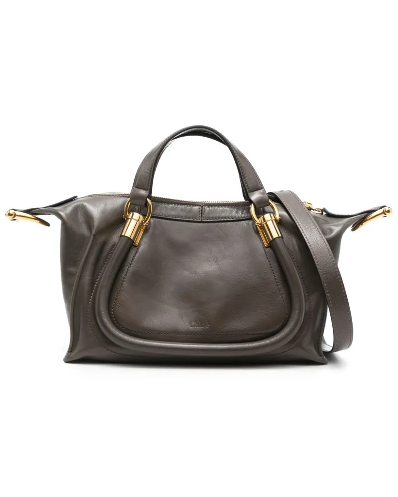 Chloé Kleine Paraty Schultertasche - Grau Grau