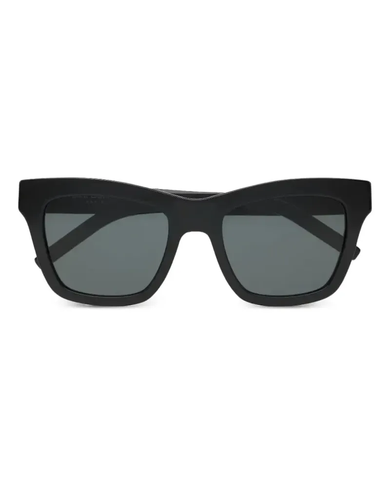 Saint Laurent SL M156 square-frame sunglasses - Schwarz Schwarz