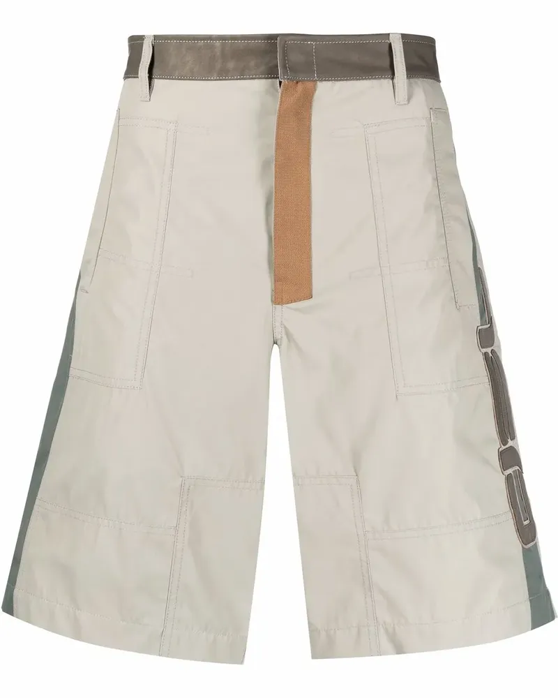 Diesel Knielange P-Saville Shorts - Grün Grün