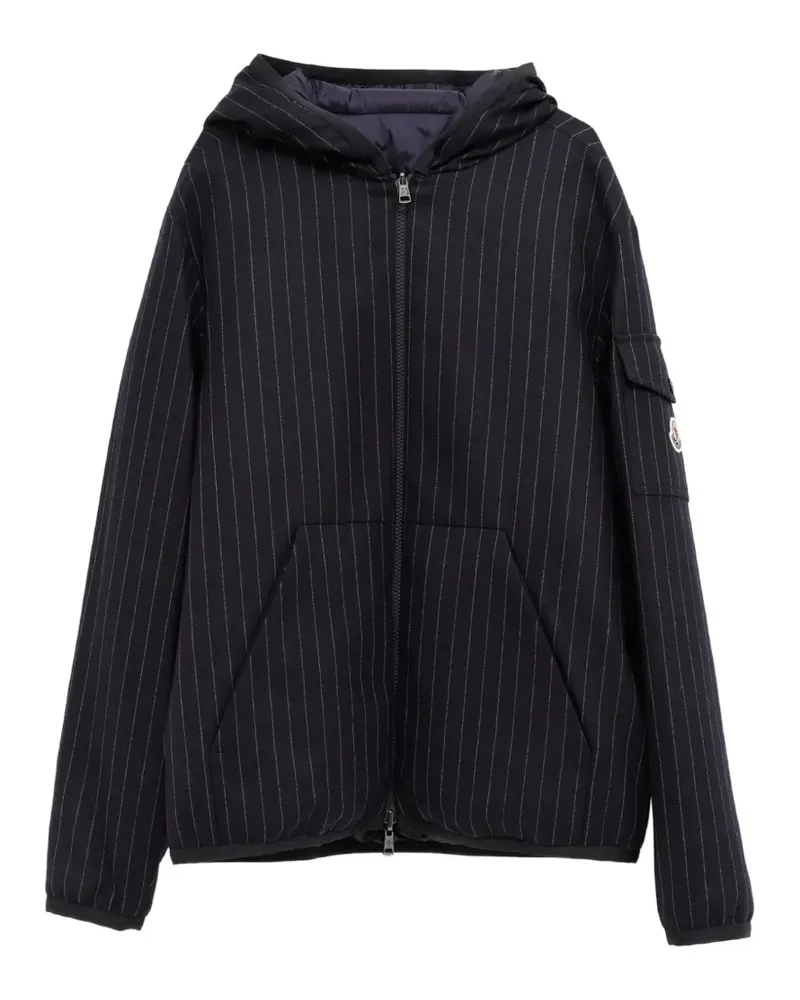 Moncler Ceze Reversible Hooded Short Jacket - Blau Blau