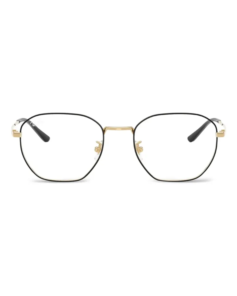 Ray Ban RX8777D Brille mit achteckigem Gestell - Schwarz Schwarz