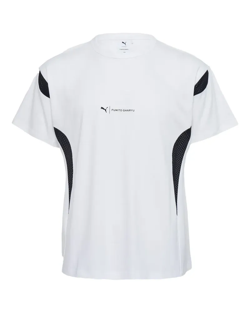 Fumito Ganryu Aline T-shirt - Weiß Weiß