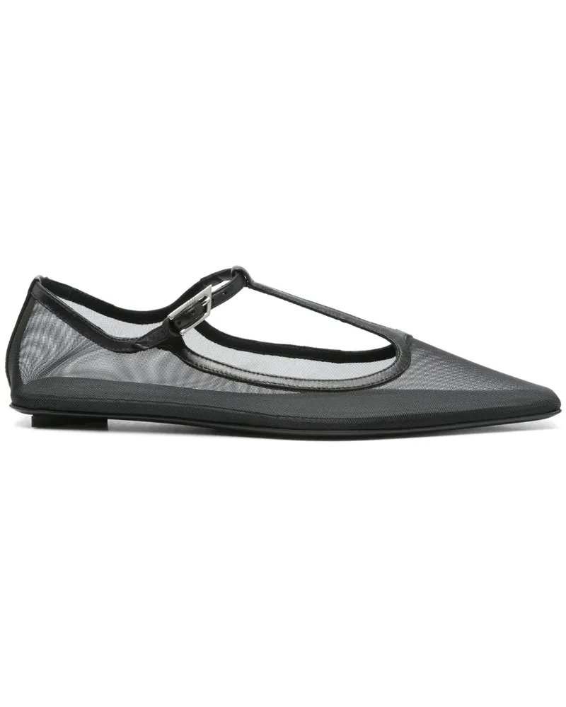 ATTICO Juno Ballerinas - Schwarz Schwarz