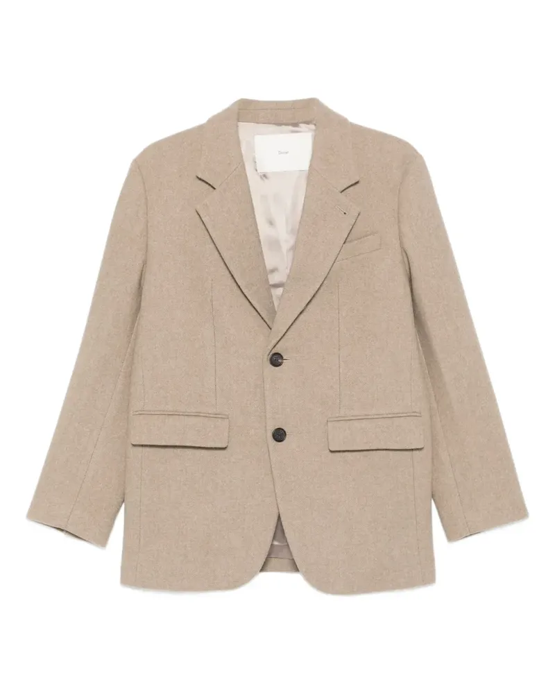 Dunst Jacke mit Ellenbogen-Patches - Nude Nude