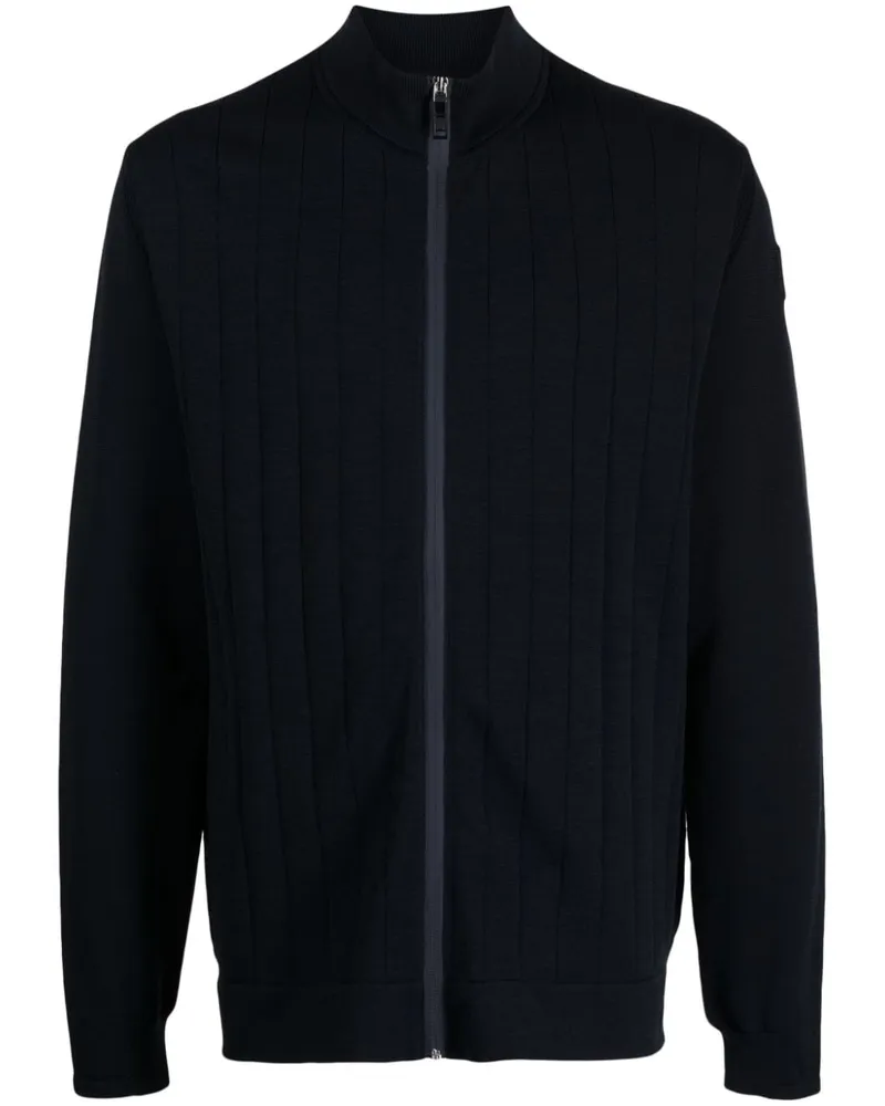 HUGO BOSS Zardin Cardigan mit Reißverschluss - Blau Blau