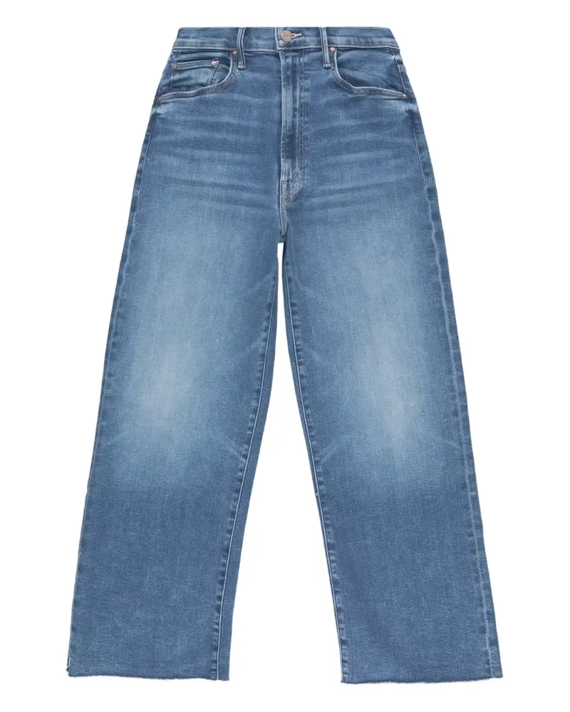 Mother The Maven Ankle Fray Jeans - Blau Blau