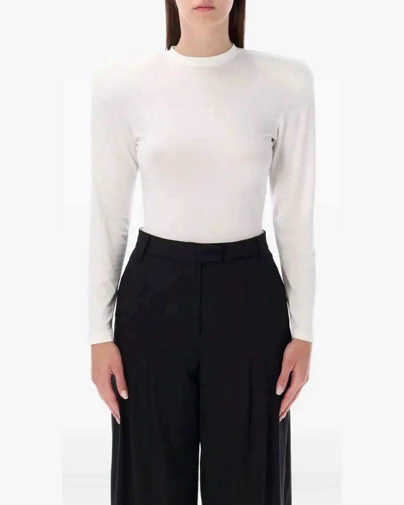 Magda Butrym long-sleeve T-shirt - Weiß Weiß