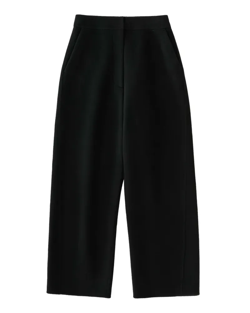 Studio Nicholson Myrtle Hose mit abgerundetem Bein - Schwarz Schwarz