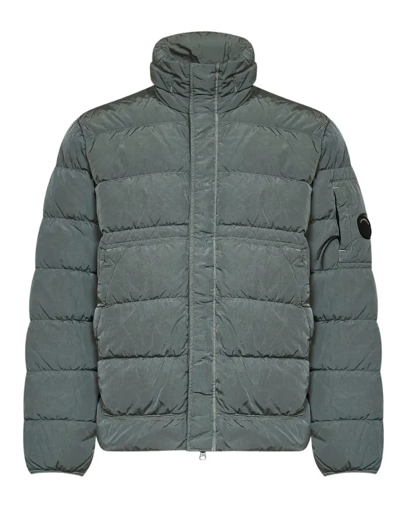 C.P. Company Gefütterte Jacke mit Linsen-Detail - Grau Grau