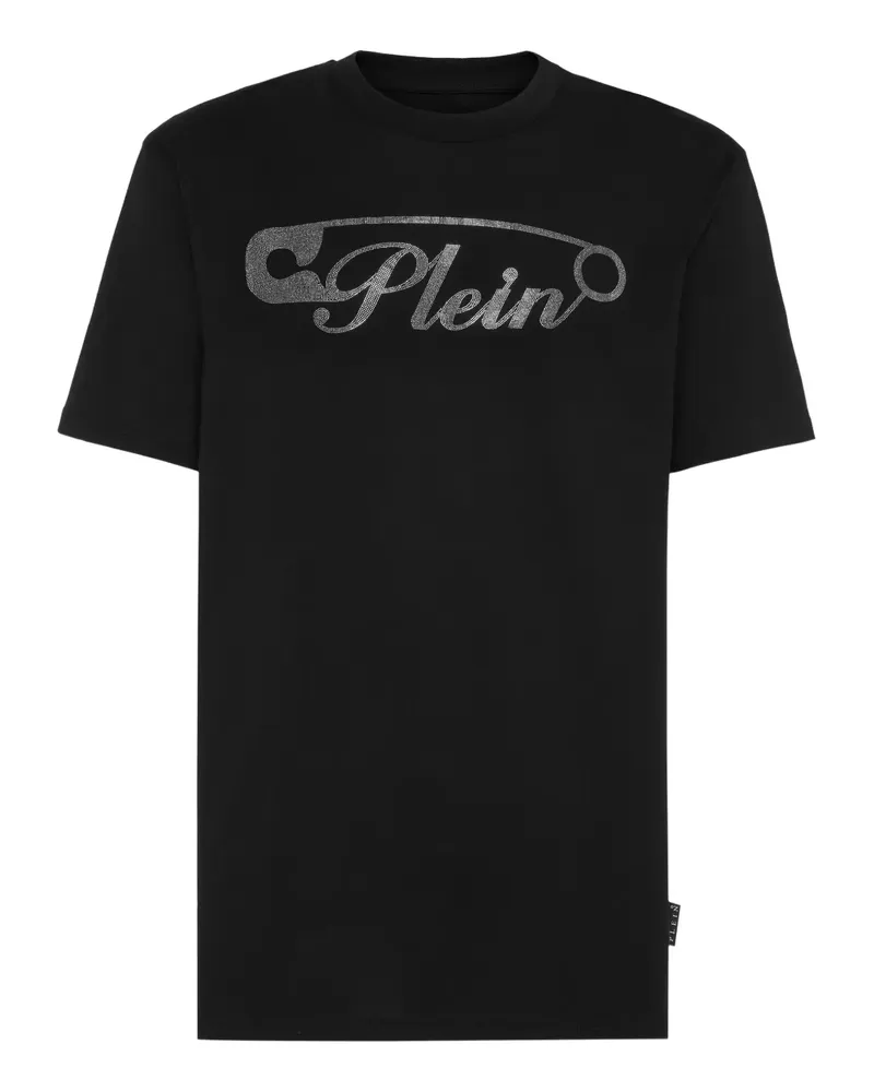 Philipp Plein Safety Pin T-Shirt - Schwarz Schwarz