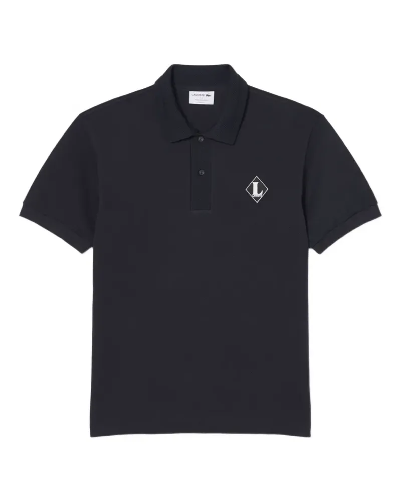 Lacoste Poloshirt mit Logo - Schwarz Schwarz