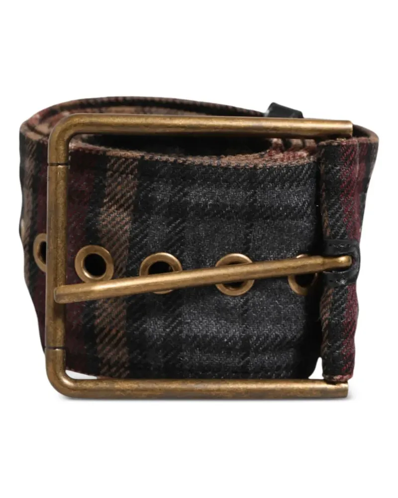 Dolce & Gabbana Gürtel mit Muster - Braun Braun