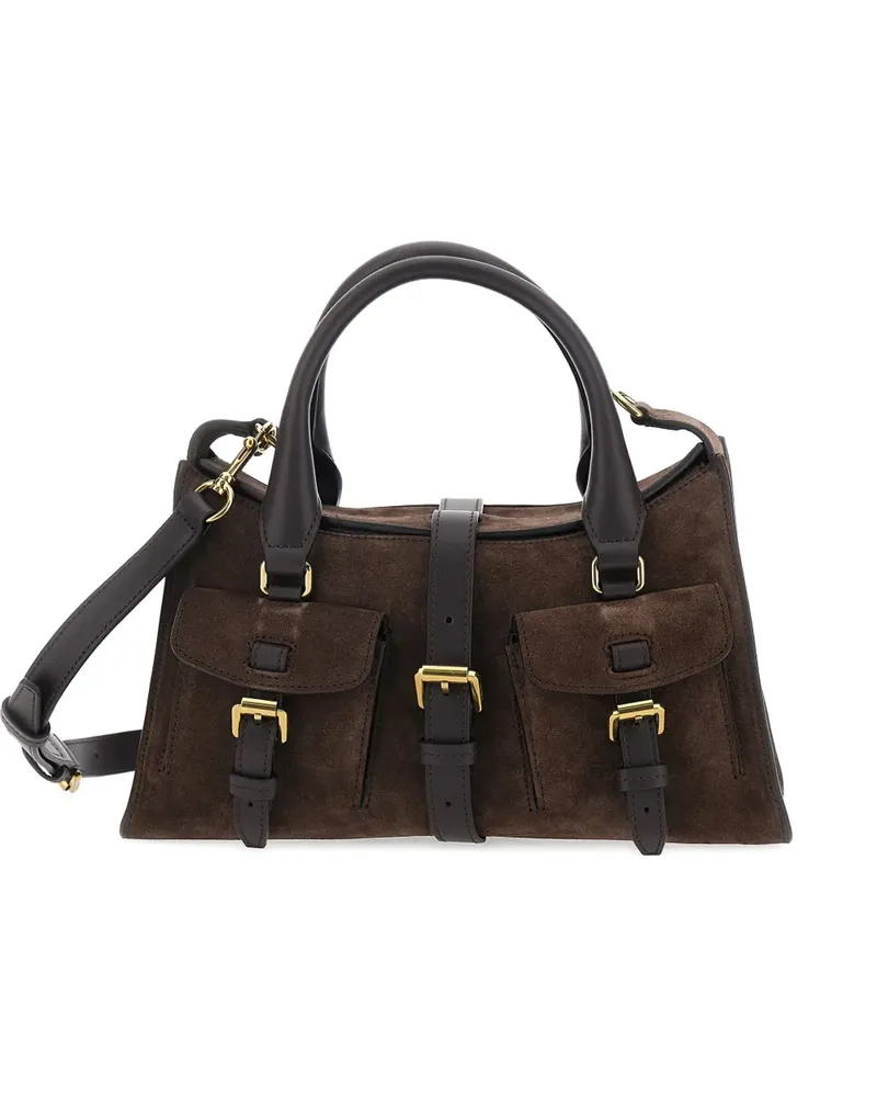 Mulberry small Roxanne buckle-fastening tote bag - Braun Braun